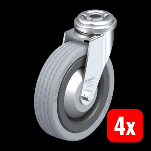 Blickle lenkrolle - 4x,