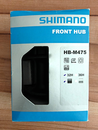 Shimano m475 vorderradnabe - shimano, hb-m475